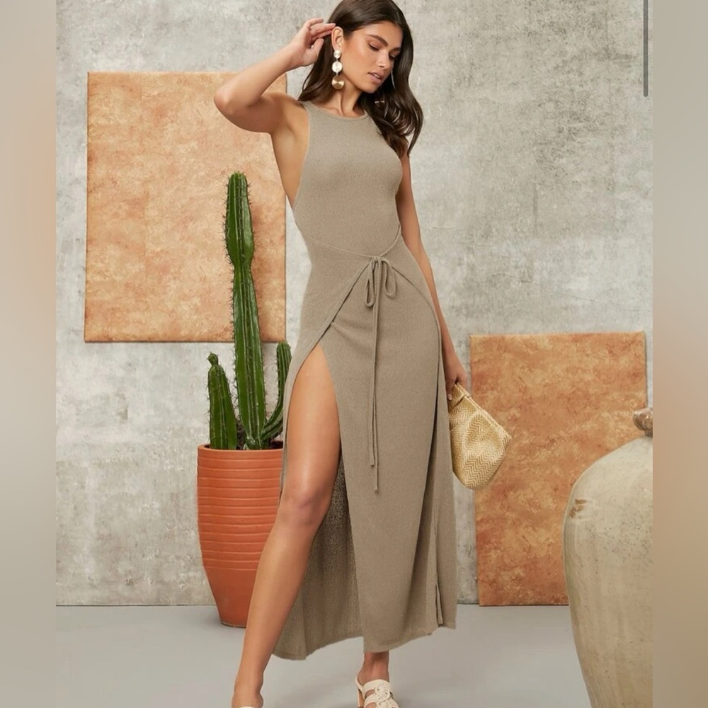Never worn cover up/ cute dress as long as you have something under! Size small